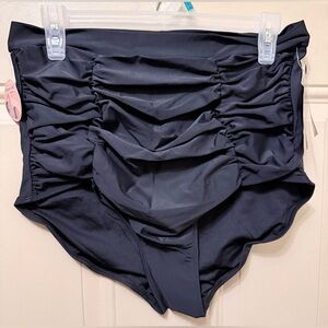 Shapermint Essentials Black High Waisted Control Bikini Bottom Size 2X